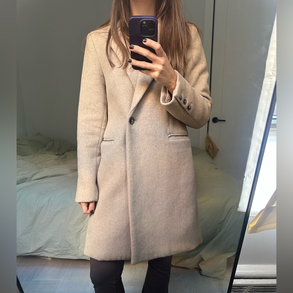 Reformation wool coat
